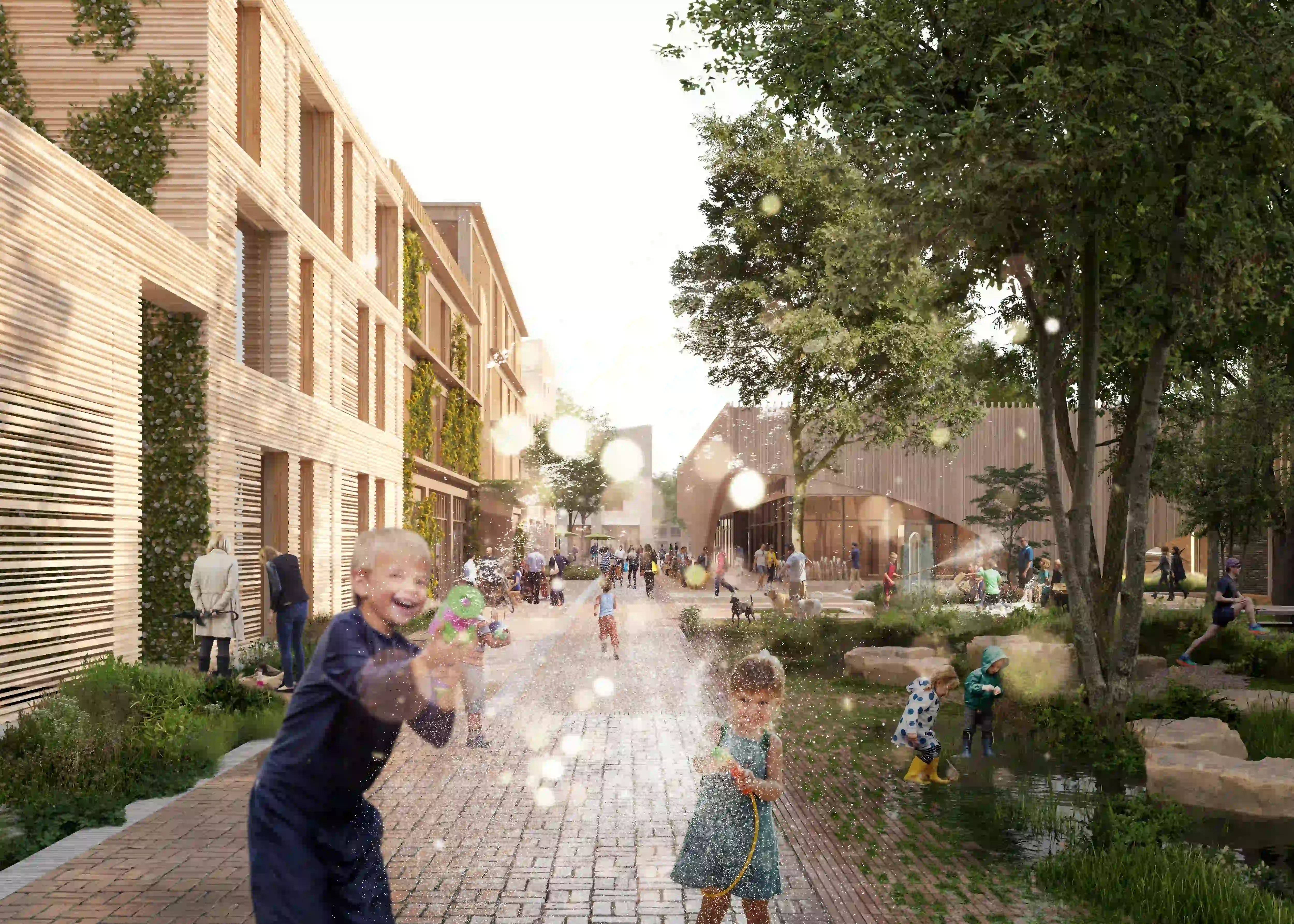 Residential street scene